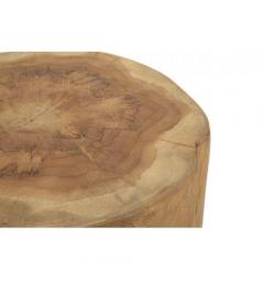 Sgabello in teak riciclato eleganza naturale e sostenibile - Arrediorg