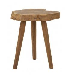 Sgabello in teak riciclato - Arrediorg