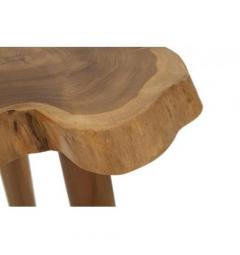 Sgabello in teak riciclato - Arrediorg
