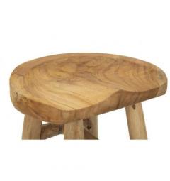 Sgabello in teak riciclato - Arrediorg