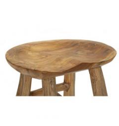 Sgabello in teak riciclato - Arrediorg