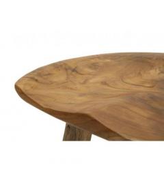 Sgabello in teak riciclato - Arrediorg