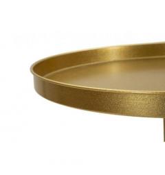 Tavolino in ferro oro - Arrediorg