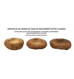 Svuotatasche in teak riciclato - Arrediorg