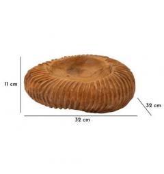 Svuotatasche in teak riciclato - Arrediorg