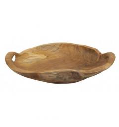 Svuotatasche in teak riciclato realizzato a mano - Arrediorg