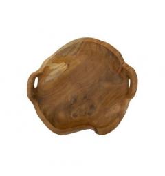 Svuotatasche in teak riciclato realizzato a mano - Arrediorg