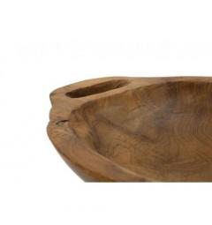 Svuotatasche in teak riciclato eleganza e sostenibilità - Arrediorg