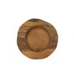 Svuotatasche in teak riciclato forme sinuose - Arrediorg