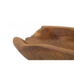 Svuotatasche dalle forme irregolari in teak riciclato - Arrediorg