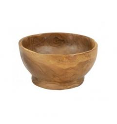 Svuotatasche dalle forme irregolari in teak riciclato realizzato a mano - Arrediorg