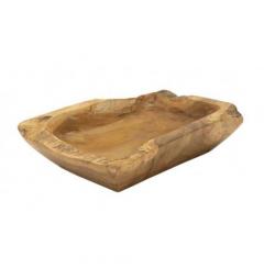 Elegante e sostenibile, svuotatasche in teak riciclato - Arrediorg