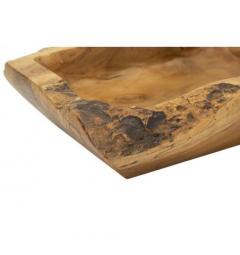 Elegante e sostenibile, svuotatasche in teak riciclato - Arrediorg