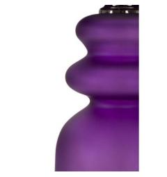 Lampada affascinante con base in vetro viola - Arrediorg