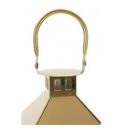 Set di tre lanterne oro design elegante - Arrediorg