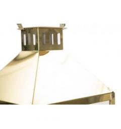 Set di tre lanterne oro design elegante - Arrediorg
