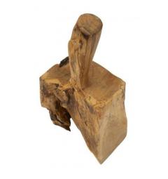 Ferma porte in teak riciclato - Arrediorg