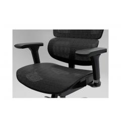 Sedia ergonomica da ufficio nera ERGO OMEGA