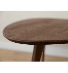 Tavolino rovere massello tabacco 67x68 cm Orbetello