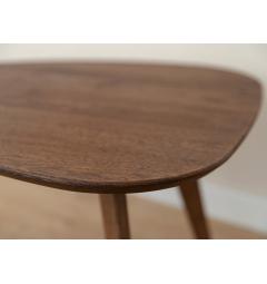 Tavolino rovere massello tabacco 67x68 cm Orbetello
