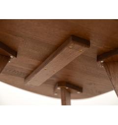 Tavolino rovere massello tabacco 67x68 cm Orbetello