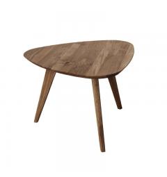 Tavolino rovere massello tabacco 67x68 cm Orbetello