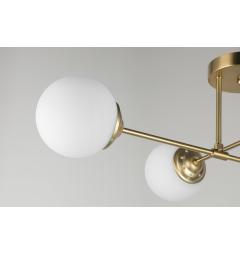 Lampada da soffitto ottone a sfera FINO W4 - Arrediorg