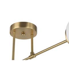 Lampada da soffitto ottone a sfera FINO W4 - Arrediorg