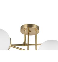Plafoniera ottone moderna a sfera FINO W6 - Arrediorg