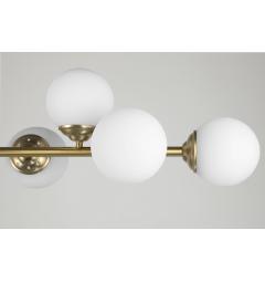 Lampadario a 8 sfere ottone FINO W8 - Arrediorg