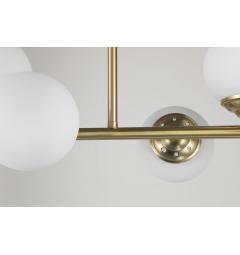 Lampadario a 8 sfere ottone FINO W8 - Arrediorg