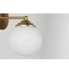 Applique glamour ottone a sfera FINO W1 - Arrediorg