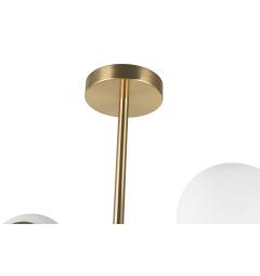 Lampadario design moderno struttura in metallo ottone FINO W5 - Arrediorg