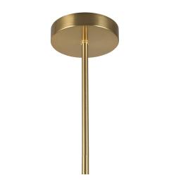 Lampadario con asta ottone 4 sfere FINO W4 - Arrediorg