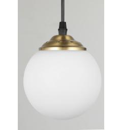 Lampadario tre sfere a sospensione ottone FINO W3 - Arrediorg
