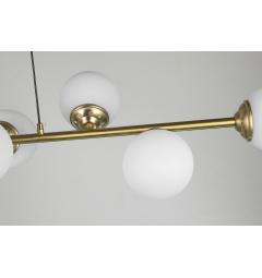Lampadario a 8 sfere sfera con placca a soffitto FINO W8 - Arrediorg