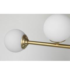 Lampadario a 8 sfere sfera con placca a soffitto FINO W8 - Arrediorg