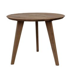 Tavolino da salotto rotondo rovere tabacco 50 cm ORBETELLO