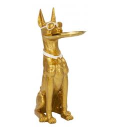 Statua di cane pitbull occhiali da sole - Arrediorg