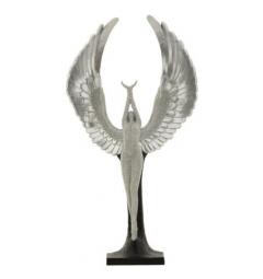 Statuetta d'argento con ali spiegate - Arrediorg
