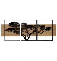 Set di 3 pannelli decorativi 3D da parete - Arrediorg