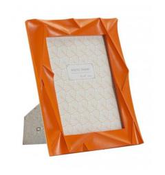 Cornice rettangolare in resina arancione - Arrediorg