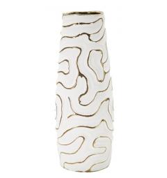 Vaso in ceramica bianca - Arrediorg