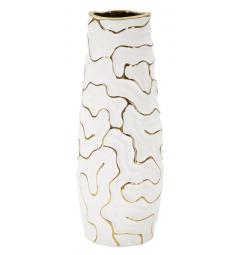Vaso in ceramica bianca - Arrediorg