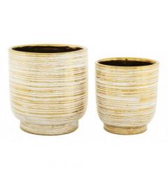 Set di due vasi in ceramica - Arrediorg