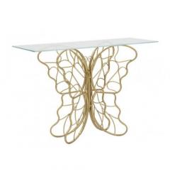 Console in metallo dorato - Arrediorg
