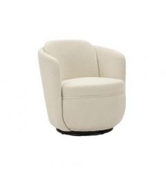 Poltrona Girevole Torino Crema comfort e design - Arrediorg