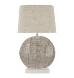 Lampada da tavolo eleganti decorazioni geometriche - Arrediorg