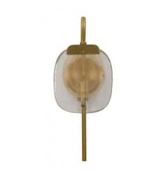 Lampada da parete in metallo dorato - Arrediorg
