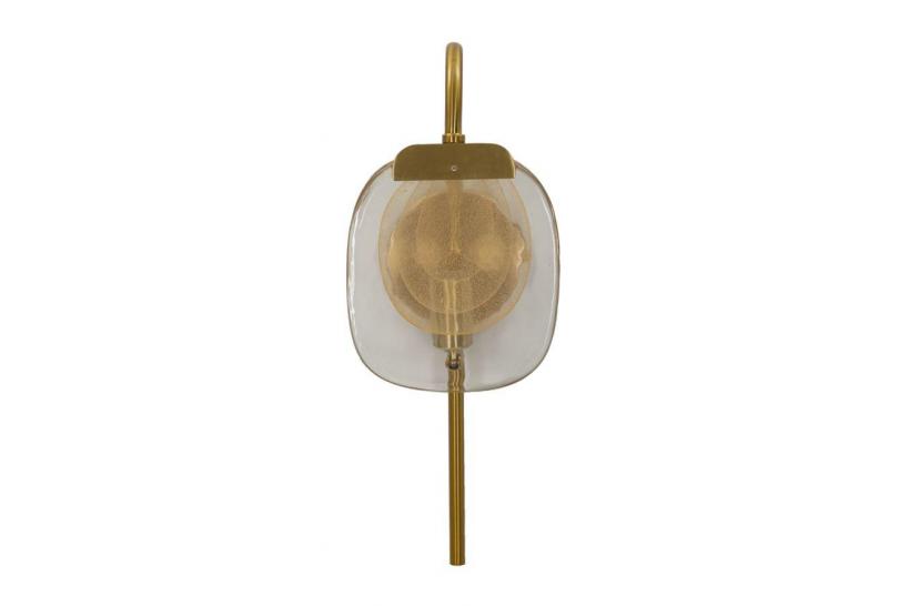 Lampada da parete in metallo dorato - Arrediorg